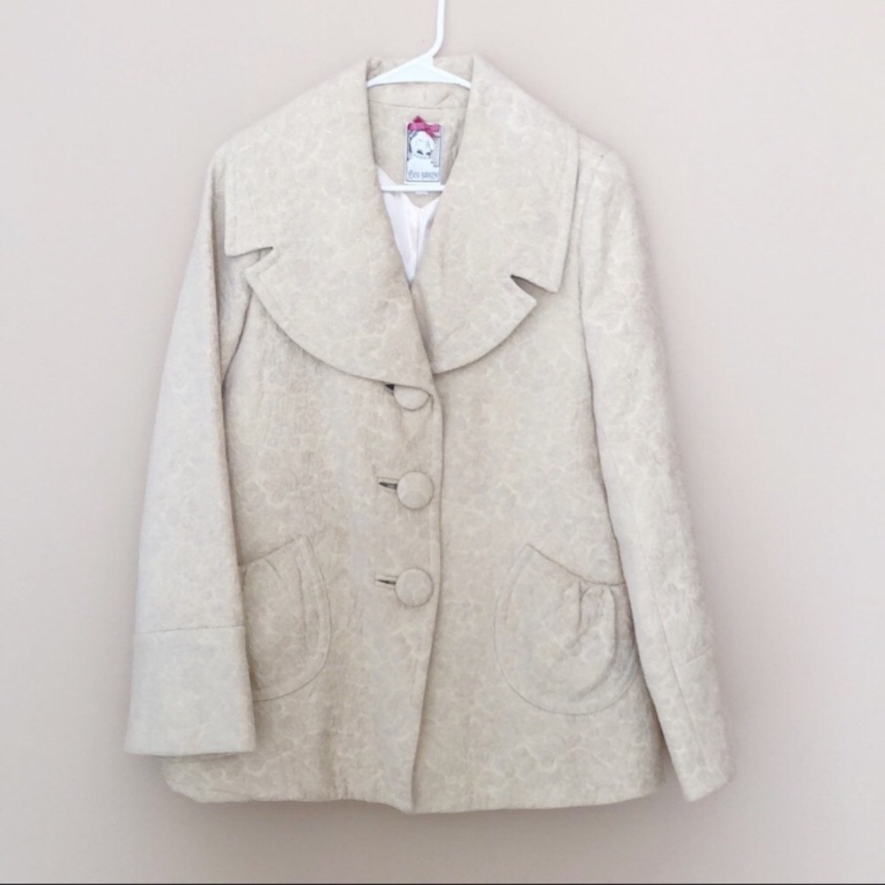 Yoana Baraschi pea coat, size 10